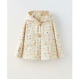 Zara Floral Jacket 2-3 NWT
